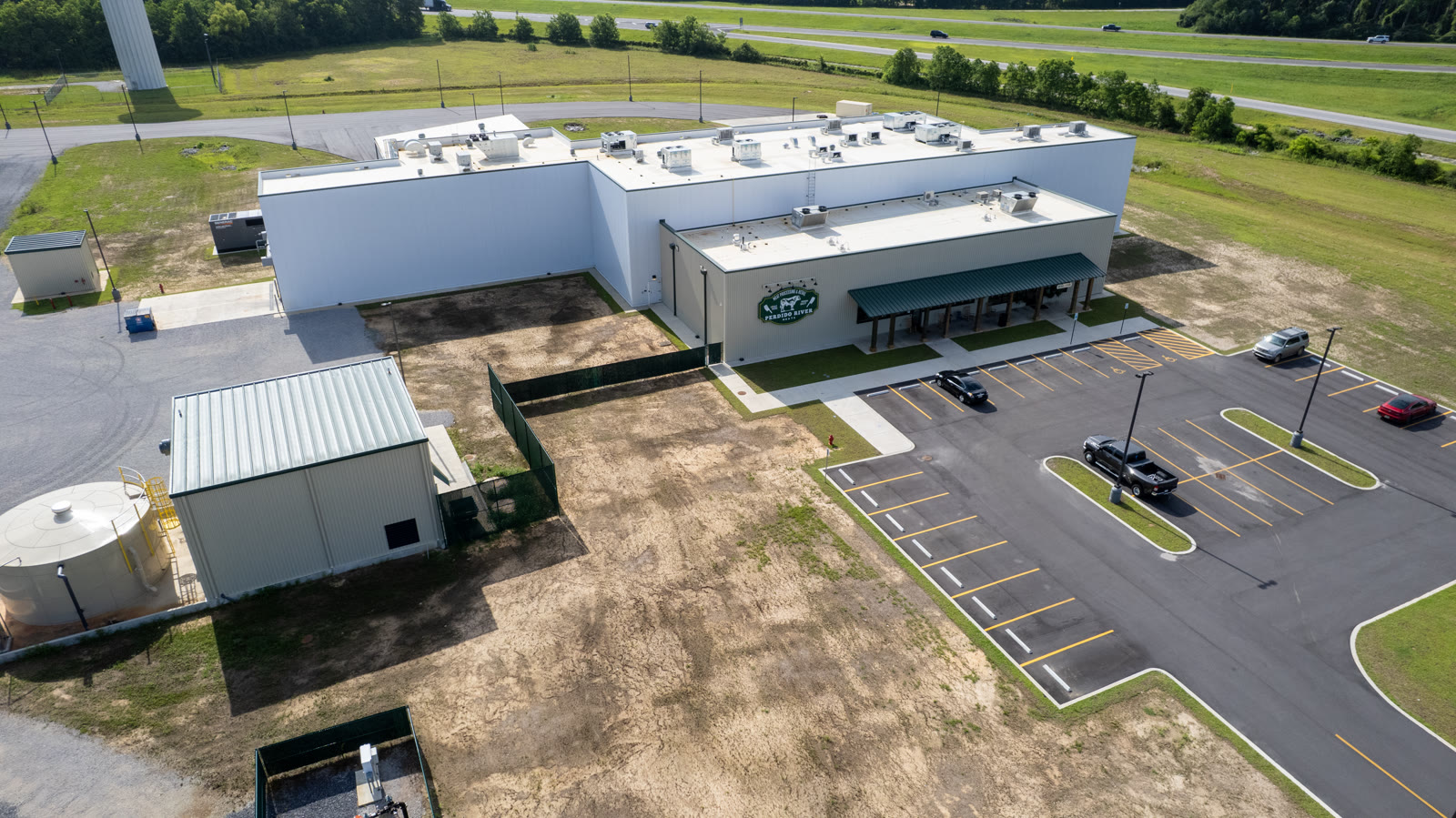 Perdido River Meats processing facility — completed building, Atmore, AL